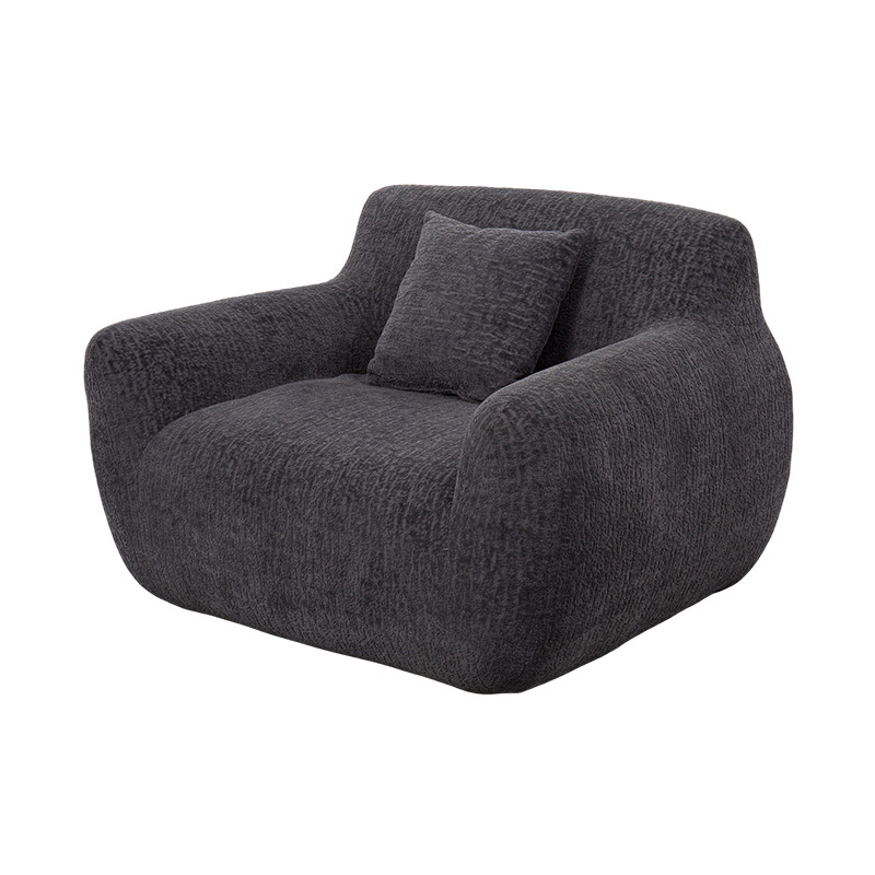 Tolg Aonair Stíl Hug Lán-Foam le Fabraic Trom Chenille agus Patrún Jacquard Fotheideal Tolg Aonair Stíl Hug Lán-Foam le Fabraic Trom Chenille agus Patrún Jacquard Fotheideal