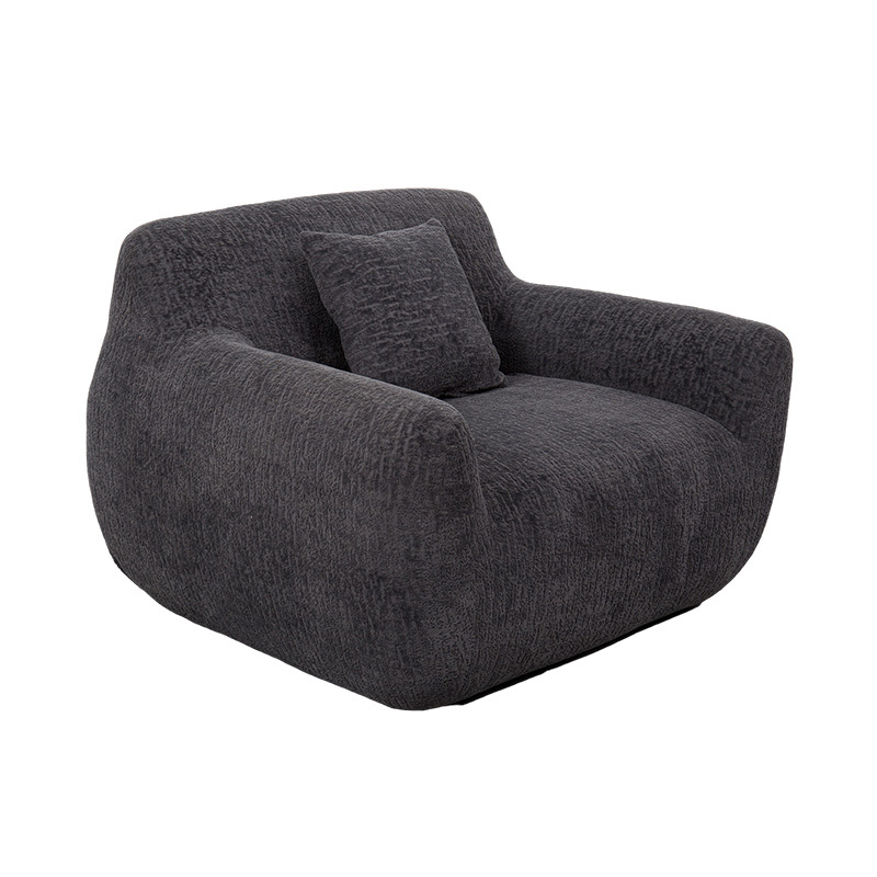 Tolg Aonair Stíl Hug Lán-Foam le Fabraic Trom Chenille agus Patrún Jacquard Fotheideal Tolg Aonair Stíl Hug Lán-Foam le Fabraic Trom Chenille agus Patrún Jacquard Fotheideal